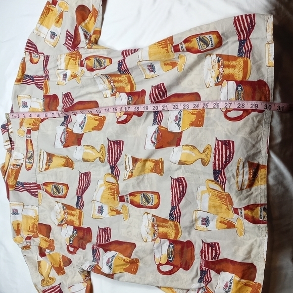 C & B Sport by Croft & Barrow mens short sleeved button down beer shirt - Picture 10 of 12